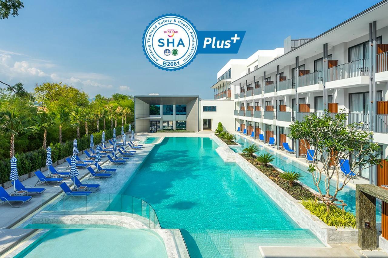 Seabed Grand Hotel Phuket - Sha Extra Plus Esterno foto The logo of the Thailand SHA Plus certification