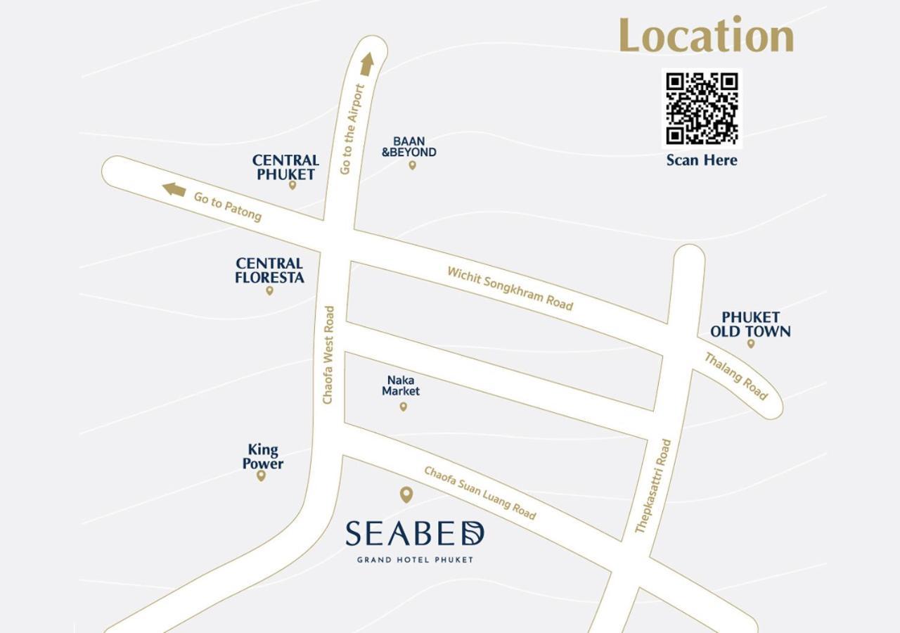 Seabed Grand Hotel Phuket - Sha Extra Plus Esterno foto Location of Seabees